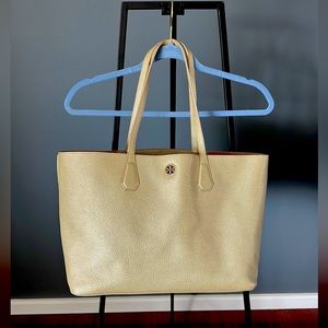 Not for sale- Tory Burch Gold Tote